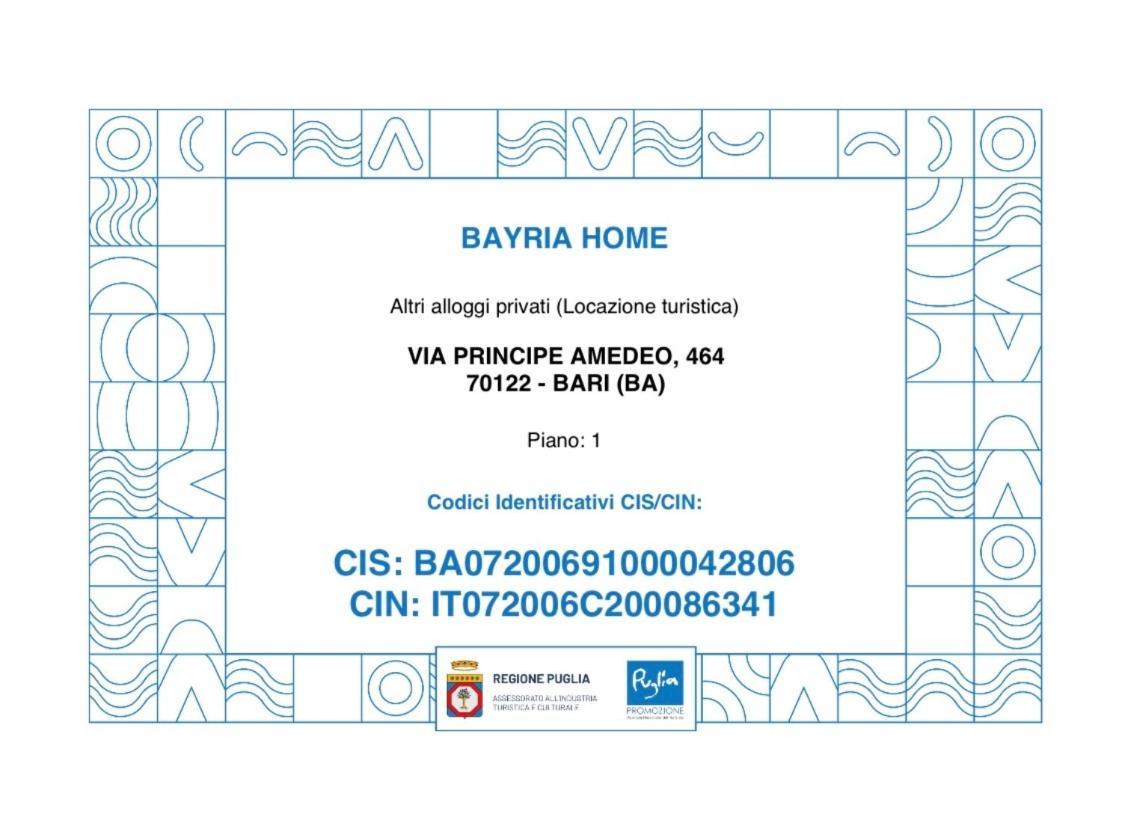 Bayria Home 바리 외부 사진